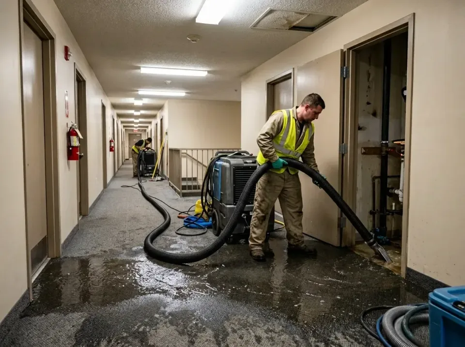 multi-unit-apartment-hallway-f-005 — frequently asked questions, Emergency Burst Pipe Water Extraction & Removal in Atlantic…